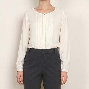 Dana Buchman Cream Blouse